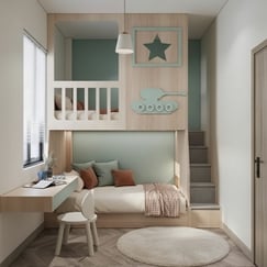 Giường 2 Tầng Cho Bé Thiết Kế Tinh Tế Giá Ưu Đãi 