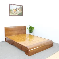 Giường Gỗ Xoan Đào 1m6 Vạt Phản Đuôi Cong Chữ S Cao Cấp Đẹp Hiện Đại Giường Gỗ Xoan Đào 1m6 Vạt Phản Đuôi Cong Chữ S Cao Cấp Đẹp Hiện Đại