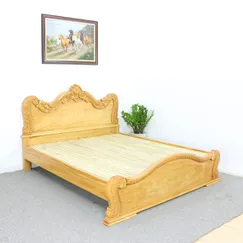 Giường Ngủ Gỗ Gõ Đỏ Chạm Hoa Văn Tân Cổ Điển Cao Cấp Giường Ngủ Gỗ Gõ Đỏ Chạm Hoa Văn Tân Cổ Điển Cao Cấp