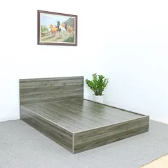 Giường Ngủ Gỗ Đẹp MDF Melamine Màu Xanh Rêu Cá Tính Sang Trọng Giường Ngủ Gỗ Đẹp MDF Melamine Màu Xanh Rêu Cá Tính Sang Trọng
