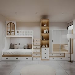 Giường Tầng Trẻ Em Đẹp Thiết Kế Tinh Tế Giá Ưu Đãi