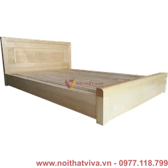 Giường Bệt Gỗ Sồi Nga 1M8X2M Màu Tự Nhiên Giường Bệt Gỗ Sồi Nga 1M8X2M Màu Tự Nhiên