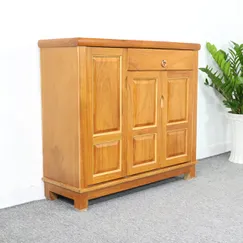Tủ Để Giày Dép Gỗ Gõ Đỏ 3 Cánh Đẹp Giá Rẻ Tủ Để Giày Dép Gỗ Gõ Đỏ 3 Cánh Đẹp Giá Rẻ