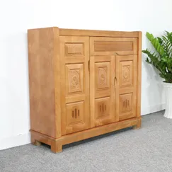 Tủ Đựng Giày Gỗ Sồi 3 Cánh 2 Ngăn Kéo Đẹp Giá Rẻ Tủ Đựng Giày Gỗ Sồi 3 Cánh 2 Ngăn Kéo Đẹp Giá Rẻ