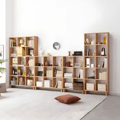 Kệ Đựng Sách Gỗ Tự Nhiên Cỡ Lớn Kiểu Ô Vuông Bền Đẹp Kệ Đựng Sách Gỗ Tự Nhiên Cỡ Lớn Kiểu Ô Vuông Bền Đẹp