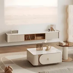 Kệ Tivi Gỗ Công Nghiệp Treo Tường Cánh Ốp Kính Sang Trọng Kệ Tivi Gỗ Công Nghiệp Treo Tường Cánh Ốp Kính Sang Trọng