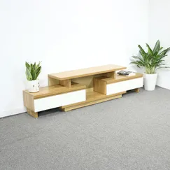 Kệ Tivi Thông Minh Gỗ MDF Melamine Màu Vàng Cánh Trắng Đẹp Hiện Đại Kệ Tivi Thông Minh Gỗ MDF Melamine Màu Vàng Cánh Trắng Đẹp Hiện Đại