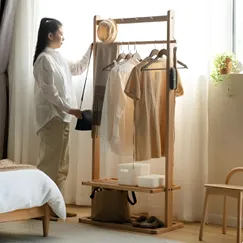 Kệ Treo Quần Áo Kết Hợp Giá Để Đồ Bền Đẹp Sang Trọng Kệ Treo Quần Áo Kết Hợp Giá Để Đồ Bền Đẹp Sang Trọng
