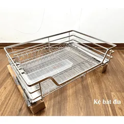 Kệ Úp Bát Đĩa Inox 304 Bóng Mờ Cao Cấp Thiết Kế Kiểu Nan Dẹt Hiện Đại Kệ Úp Bát Đĩa Inox 304 Bóng Mờ Cao Cấp Thiết Kế Kiểu Nan Dẹt Hiện Đại