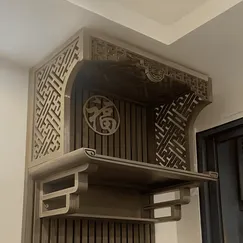 Mẫu Bàn Thờ Treo Tường Gỗ Công Nghiệp Thiết Kế 2 Tầng Hiện Đại Mẫu Bàn Thờ Treo Tường Gỗ Công Nghiệp Thiết Kế 2 Tầng Hiện Đại