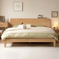 Mẫu Giường Gỗ Tự Nhiên Cao Cấp Thiết Kế Tối Giản Hiện Đại Mẫu Giường Gỗ Tự Nhiên Cao Cấp Thiết Kế Tối Giản Hiện Đại
