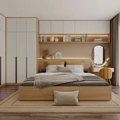 Mẫu Phòng Ngủ Đẹp Hiện Đại Chất Liệu Gỗ Cao Cấp 