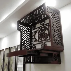 Mẫu Trang Thờ Gỗ Sồi Nga Treo Tường Thiết Kế Đẹp Hiện Đại Mẫu Trang Thờ Gỗ Sồi Nga Treo Tường Thiết Kế Đẹp Hiện Đại