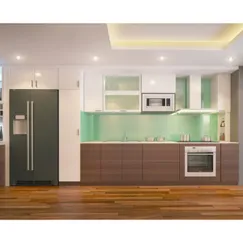 Mẫu Tủ Bếp Gỗ Đẹp Thiết Kế Kiểu Chữ I Phong Cách Hiện Đại Mẫu Tủ Bếp Gỗ Đẹp Thiết Kế Kiểu Chữ I Phong Cách Hiện Đại