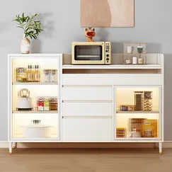 Mẫu Tủ Chén Gỗ Công Nghiệp Kiểu Dáng Hiện Đại Mẫu Tủ Chén Gỗ Công Nghiệp Kiểu Dáng Hiện Đại