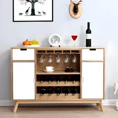 Mẫu Tủ Rượu Trang Trí Phòng Khách Gỗ Công Nghiệp MDF Melamine Nhỏ Gọn Mẫu Tủ Rượu Trang Trí Phòng Khách Gỗ Công Nghiệp MDF Melamine Nhỏ Gọn