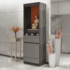 Mẫu Tủ Thờ Phật Đơn Giản Gỗ MDF Phủ Melamine Hiện Đại Mẫu Tủ Thờ Phật Đơn Giản Gỗ MDF Phủ Melamine Hiện Đại