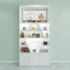 Mẫu Tủ Trưng Bày Mỹ Phẩm Gỗ Công Nghiệp Thiết Kế Hiện Đại Mẫu Tủ Trưng Bày Mỹ Phẩm Gỗ Công Nghiệp Thiết Kế Hiện Đại