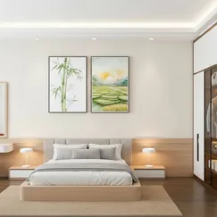 Nội Thất Phòng Ngủ Đẹp Với Kiểu Giường Chân Bệt Hiện Đại  Nội Thất Phòng Ngủ Đẹp Với Kiểu Giường Chân Bệt Hiện Đại