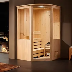 Phòng Xông Hơi Gỗ Tự Nhiên Hiện Đại Dành Cho Gia Đình Phòng Xông Hơi Gỗ Tự Nhiên Hiện Đại Dành Cho Gia Đình