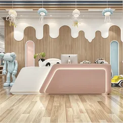 Quầy Lễ Tân Spa Gỗ Công Nghiệp Thiết Kế Tinh Tế Hiện Đại Quầy Lễ Tân Spa Gỗ Công Nghiệp Thiết Kế Tinh Tế Hiện Đại
