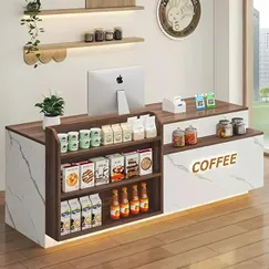 Quầy Order Gỗ Công Nghiệp Thiết Kế Nhỏ Gọn Tiện Nghi  Quầy Order Gỗ Công Nghiệp Thiết Kế Nhỏ Gọn Tiện Nghi