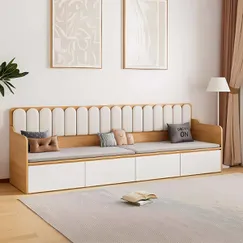 Sofa Bệt Có Ngăn Kéo Gỗ Công Nghiệp Thiết Kế Hiện Đại Sofa Bệt Có Ngăn Kéo Gỗ Công Nghiệp Thiết Kế Hiện Đại