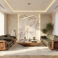 Sofa Gỗ Óc Chó Hiện Đại Kết Cấu Bền Bỉ Chất Lượng Cao 