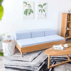 Ghế Băng Gỗ Sồi Tự Nhiên Có Nệm Bọc Nỉ Thiết Kế Phong Cách Hiện Đại Ghế Băng Gỗ Sồi Tự Nhiên Có Nệm Bọc Nỉ Thiết Kế Phong Cách Hiện Đại