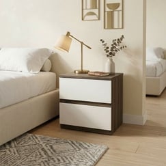 Tủ Đầu Giường Hiện Đại 40x50cm Gỗ MDF Màu Xanh Rêu Đẹp