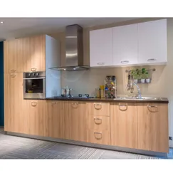 Thiết Kế Tủ Bếp Đẹp Kiểu Chữ I Gỗ MDF Phủ Melamine Giá Rẻ, Hiện Đại Thiết Kế Tủ Bếp Đẹp Kiểu Chữ I Gỗ MDF Phủ Melamine Giá Rẻ, Hiện Đại