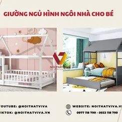 Top 15 Giường Ngủ Hình Ngôi Nhà Cho Bé Vừa Bền Vừa Rẻ Thịnh Hành Nhất
