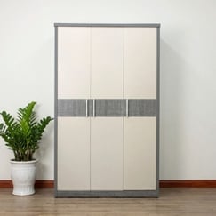 Tủ Quần Áo 3 Cánh Gỗ Công Nghiệp MDF Melamine