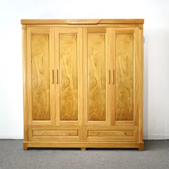 Tủ Quần Áo Gỗ Gõ Đỏ 4 Cánh Cao Cấp Tủ Quần Áo Gỗ Gõ Đỏ 4 Cánh Cao Cấp