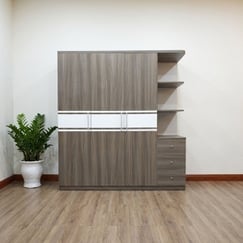 Tủ Quần Áo Gỗ Công Nghiệp 3 Cánh Góc Tường Hiện Đại Đẹp Giá Rẻ