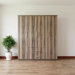 Tủ Quần Áo 4 Cánh MDF Màu Nết Hiện Đại Đẹp Giá Rẻ