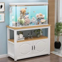 Tủ Bể Cá Bằng Gỗ Công Nghiệp Mdf Cánh Sơn Trắng Cao Cấp Tủ Bể Cá Bằng Gỗ Công Nghiệp Mdf Cánh Sơn Trắng Cao Cấp