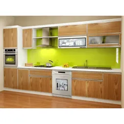 Tủ Bếp Gỗ Công Nghiệp MDF Phủ Melamine Vân Gỗ Kiểu Chữ I Đẹp Giá Tốt Tủ Bếp Gỗ Công Nghiệp MDF Phủ Melamine Vân Gỗ Kiểu Chữ I Đẹp Giá Tốt