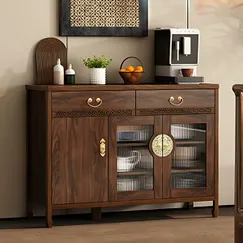Tủ Chạn Bát Gỗ Sồi Tự Nhiên Kết Hợp Cách Kính Hiện Đại Tủ Chạn Bát Gỗ Sồi Tự Nhiên Kết Hợp Cách Kính Hiện Đại