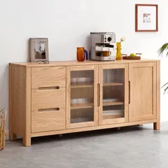 Tủ Chén Gỗ Đẹp Cùng Cửa Kính Tinh Xảo Với Không Gian Lớn Chất Lượng Tủ Chén Gỗ Đẹp Cùng Cửa Kính Tinh Xảo Với Không Gian Lớn Chất Lượng