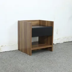 Tủ Đầu Giường Mini Gỗ MFC Nhập Khẩu Màu Nâu Vân Gỗ Phối Xám Chì Giá Rẻ Tủ Đầu Giường Mini Gỗ MFC Nhập Khẩu Màu Nâu Vân Gỗ Phối Xám Chì Giá Rẻ