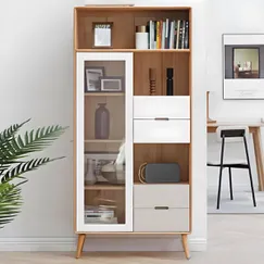 Tủ Để Tài Liệu Văn Phòng Gỗ Sồi Tự Nhiên Thiết Kế Hiện Đại Sang Trọng Tủ Để Tài Liệu Văn Phòng Gỗ Sồi Tự Nhiên Thiết Kế Hiện Đại Sang Trọng