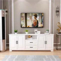 Tủ Để Tivi Đẹp Chất Liệu Gỗ Công Nghiệp MDF Sơn Trắng Sang Trọng Tủ Để Tivi Đẹp Chất Liệu Gỗ Công Nghiệp MDF Sơn Trắng Sang Trọng