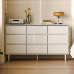 Tủ Đựng Đồ Cá Nhân Bằng Gỗ Màu Trắng 9 Hộc Kéo Đẹp Sang Trọng Tủ Đựng Đồ Cá Nhân Bằng Gỗ Màu Trắng 9 Hộc Kéo Đẹp Sang Trọng