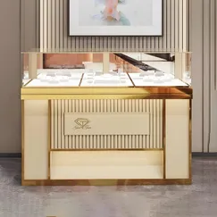 Tủ Đựng Mỹ Phẩm Gỗ Công Nghiệp Bền Đẹp Sang Trọng