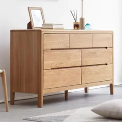 Tủ Đựng Quần Áo Mini Gỗ Sồi Ghép Tự Nhiên 7 Ngăn Kéo Đẹp Giá Rẻ Tủ Đựng Quần Áo Mini Gỗ Sồi Ghép Tự Nhiên 7 Ngăn Kéo Đẹp Giá Rẻ