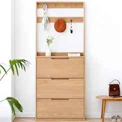 Tủ Giày Gỗ Thông Minh Kết Hợp Giá Treo Đồ Sang Chảnh Tủ Giày Gỗ Thông Minh Kết Hợp Giá Treo Đồ Sang Chảnh