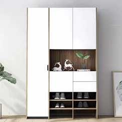 Tủ Giày Hiện Đại Kết Hợp Tủ Quần Áo Gỗ Công Nghiệp Đa Năng Tủ Giày Hiện Đại Kết Hợp Tủ Quần Áo Gỗ Công Nghiệp Đa Năng