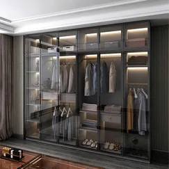 Tủ Gỗ Công Nghiệp Cánh Kính Thiết Kế Theo Phong Cách Hiện Đại Giá Tốt