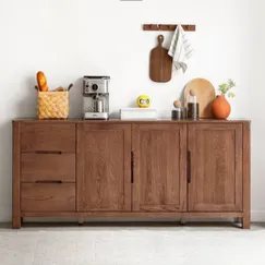 Tủ Gỗ Đựng Chén Bát Thiết Kế 3 Cánh Cho Không Gian Lưu Trữ Phong Phú Tủ Gỗ Đựng Chén Bát Thiết Kế 3 Cánh Cho Không Gian Lưu Trữ Phong Phú
